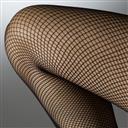 Black Fine Fishnet Tights