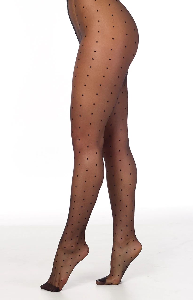 Pamela Mann Luxury Sheer Dotty Tights