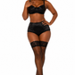 Pamela Mann Fishnet Lace Top Hold Ups
