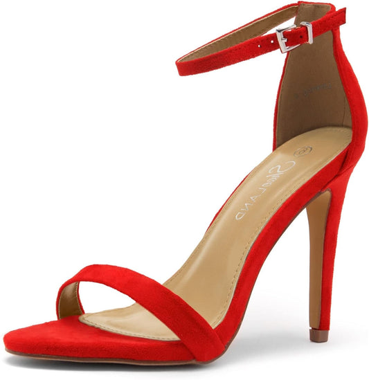 "Stunning Women'S Stiletto Heel Dress Sandals - Perfect for Weddings and Parties!"