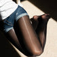 Italiana Gloss Tights - Siyah (Black)