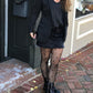 Pamela Mann Star Pattern Curvy Super Stretch Tights