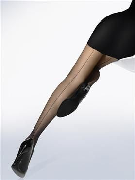 Gipsy Seamed French Heel Tights
