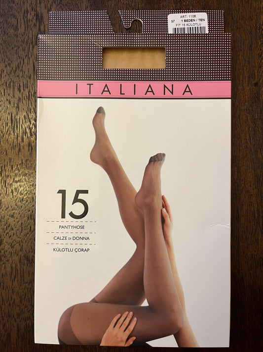 Italiana Gloss Tights - Ten (Skin)